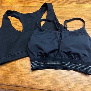 Bally Black Sports Bras